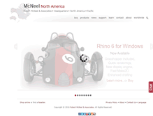 Tablet Screenshot of mcneel.com